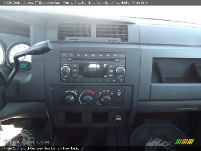 Mineral Gray Metallic / Dark Slate Gray/Medium Slate Gray 2008 Dodge Dakota ST Extended Cab