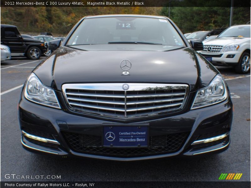 Magnetite Black Metallic / Black 2012 Mercedes-Benz C 300 Luxury 4Matic