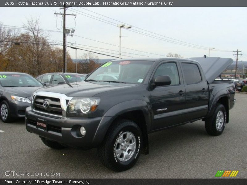 Magnetic Gray Metallic / Graphite Gray 2009 Toyota Tacoma V6 SR5 PreRunner Double Cab