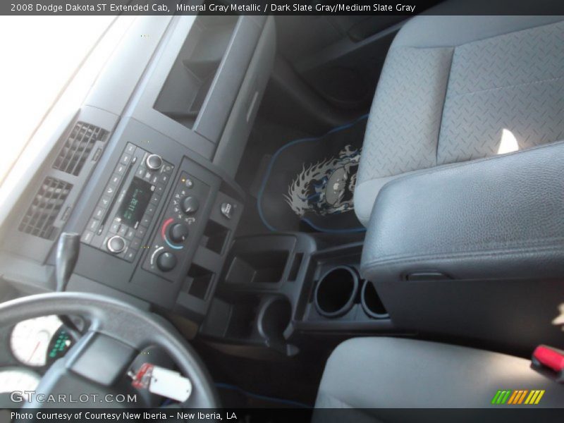 Mineral Gray Metallic / Dark Slate Gray/Medium Slate Gray 2008 Dodge Dakota ST Extended Cab