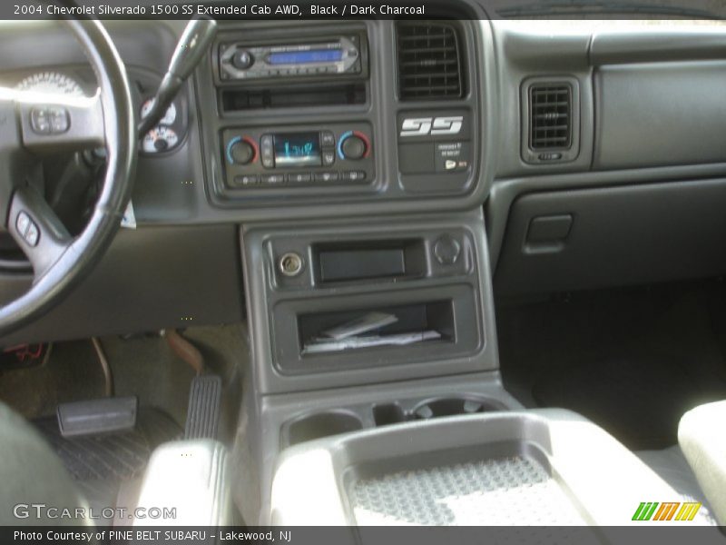 Black / Dark Charcoal 2004 Chevrolet Silverado 1500 SS Extended Cab AWD