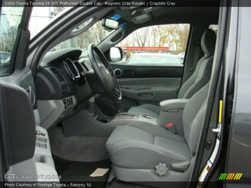 Magnetic Gray Metallic / Graphite Gray 2009 Toyota Tacoma V6 SR5 PreRunner Double Cab
