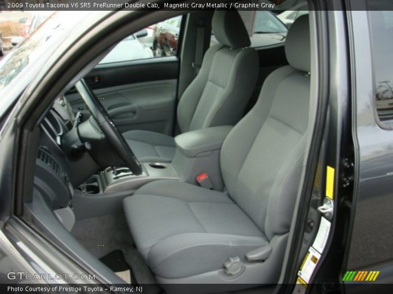 Magnetic Gray Metallic / Graphite Gray 2009 Toyota Tacoma V6 SR5 PreRunner Double Cab