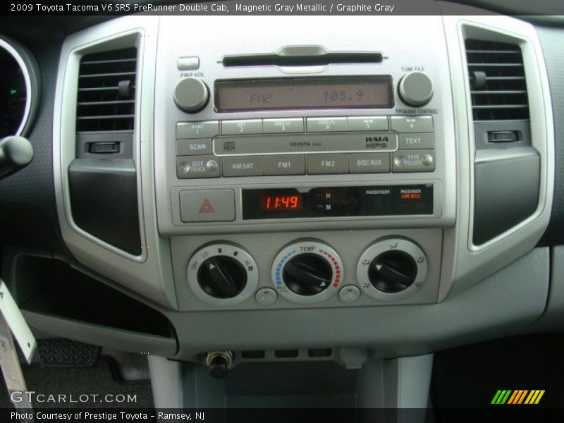 Magnetic Gray Metallic / Graphite Gray 2009 Toyota Tacoma V6 SR5 PreRunner Double Cab