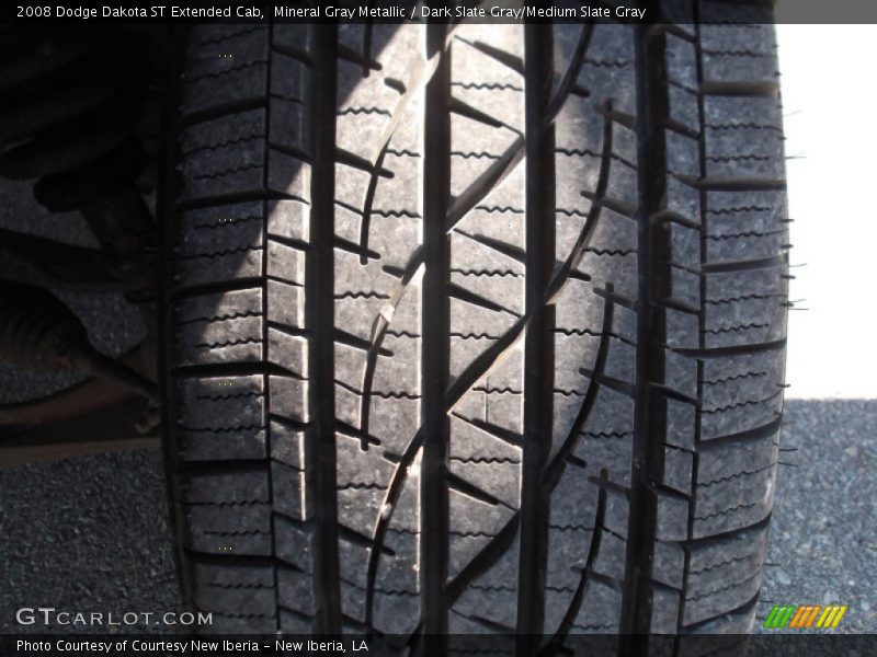Mineral Gray Metallic / Dark Slate Gray/Medium Slate Gray 2008 Dodge Dakota ST Extended Cab
