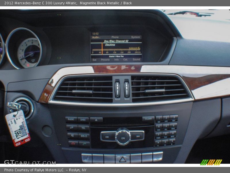 Magnetite Black Metallic / Black 2012 Mercedes-Benz C 300 Luxury 4Matic