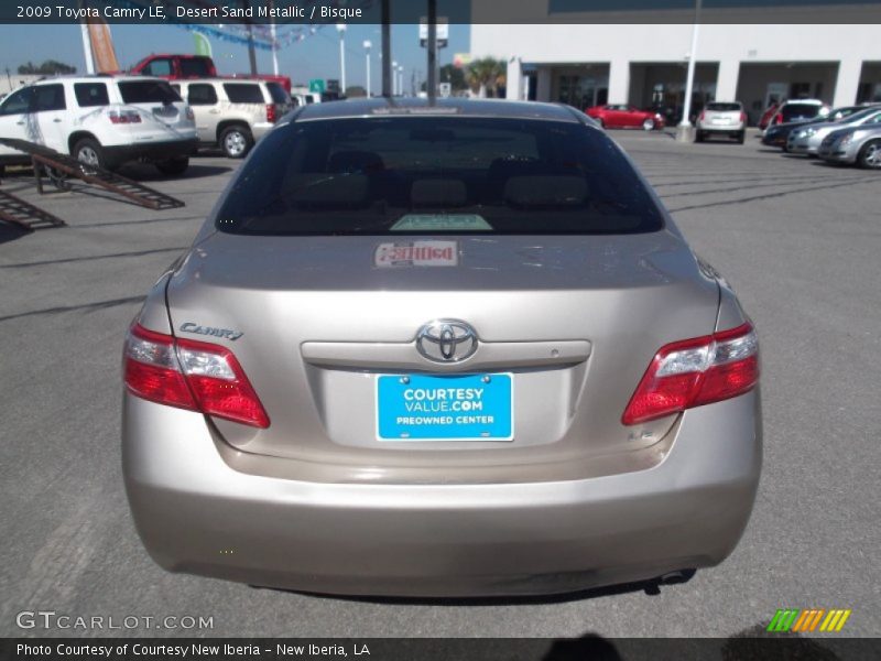 Desert Sand Metallic / Bisque 2009 Toyota Camry LE