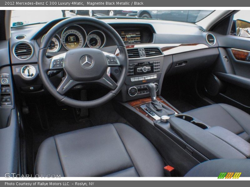 Black Interior - 2012 C 300 Luxury 4Matic 