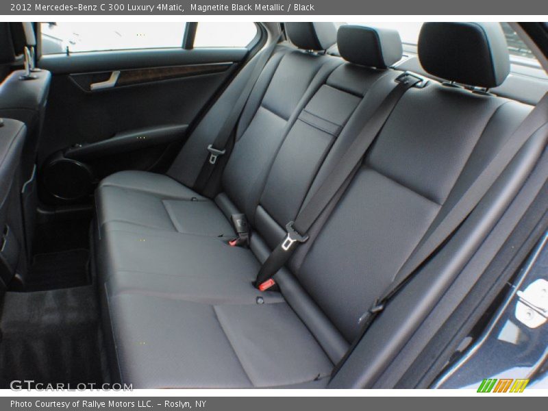 Rear Seat of 2012 C 300 Luxury 4Matic