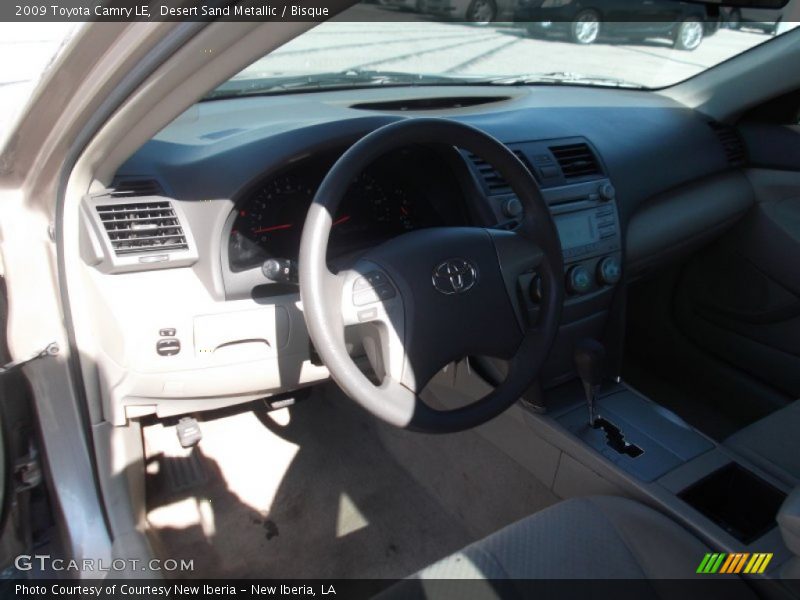Desert Sand Metallic / Bisque 2009 Toyota Camry LE