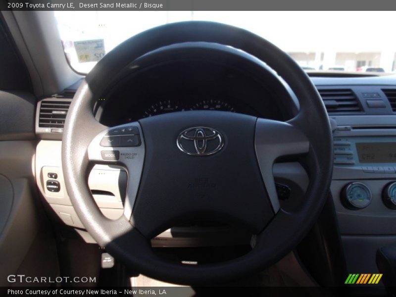 Desert Sand Metallic / Bisque 2009 Toyota Camry LE