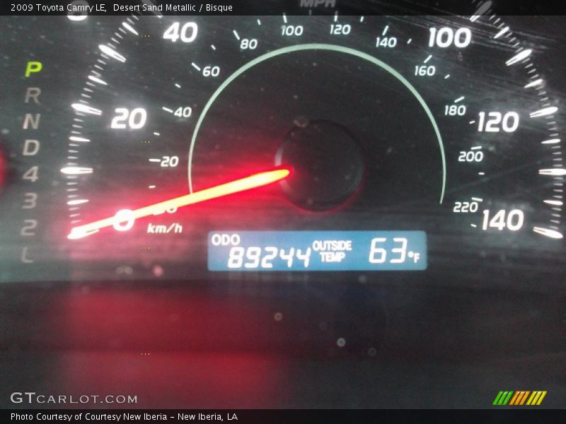 Desert Sand Metallic / Bisque 2009 Toyota Camry LE