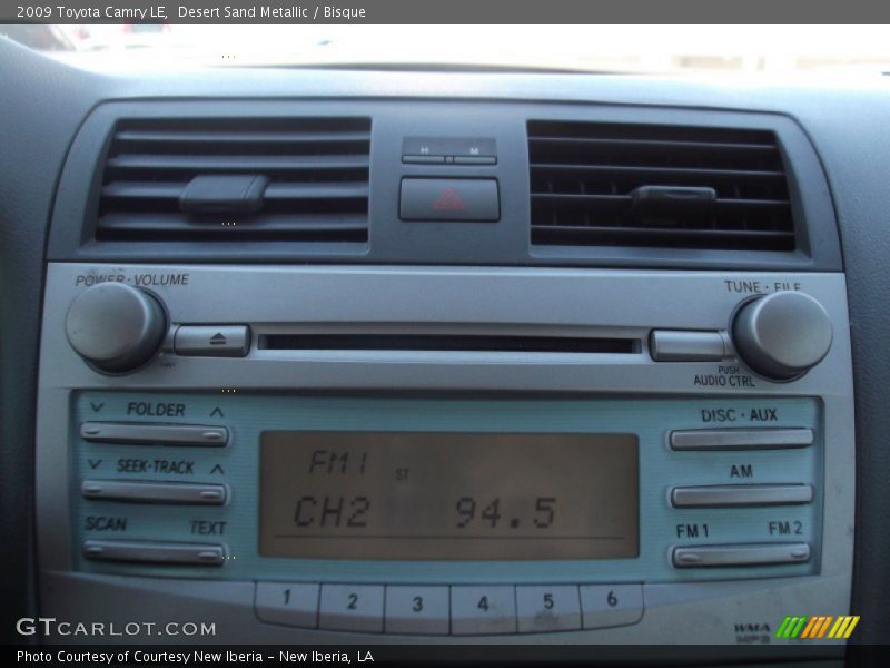 Desert Sand Metallic / Bisque 2009 Toyota Camry LE