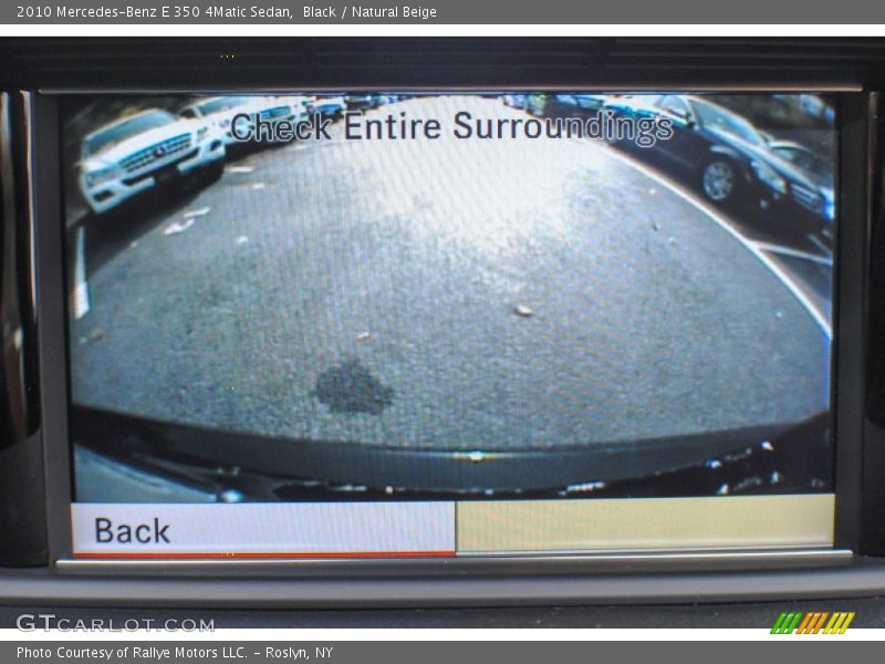 Black / Natural Beige 2010 Mercedes-Benz E 350 4Matic Sedan