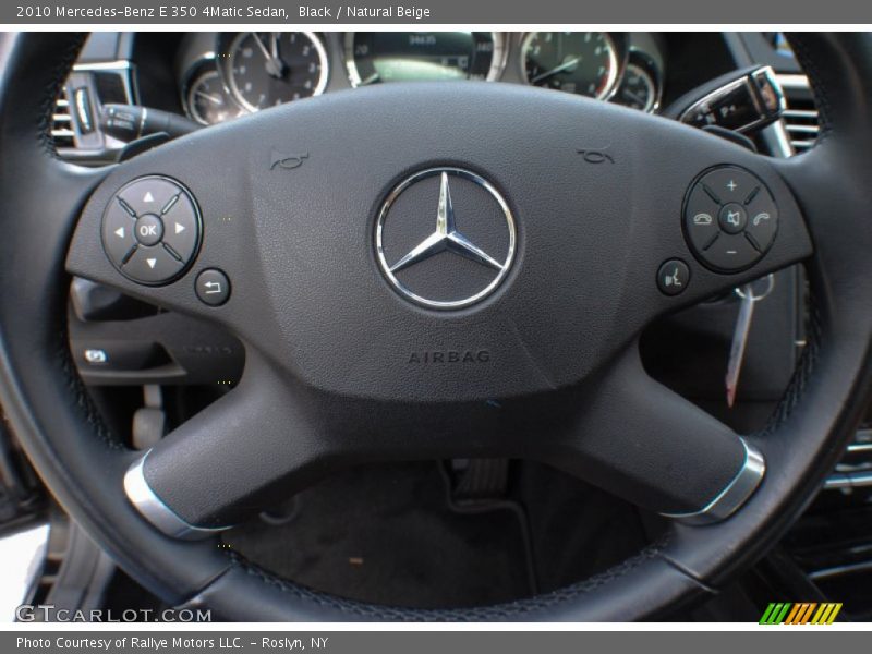  2010 E 350 4Matic Sedan Steering Wheel