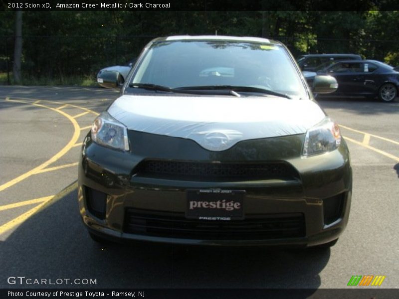 Amazon Green Metallic / Dark Charcoal 2012 Scion xD