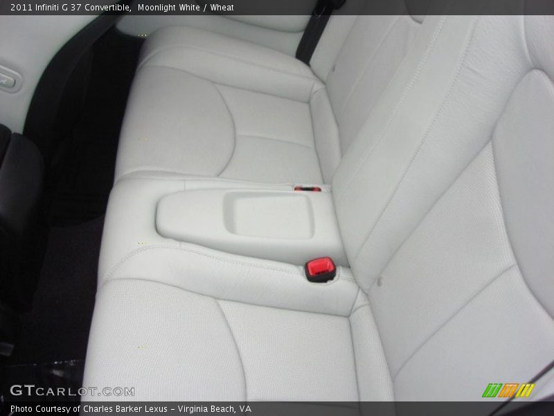 Moonlight White / Wheat 2011 Infiniti G 37 Convertible