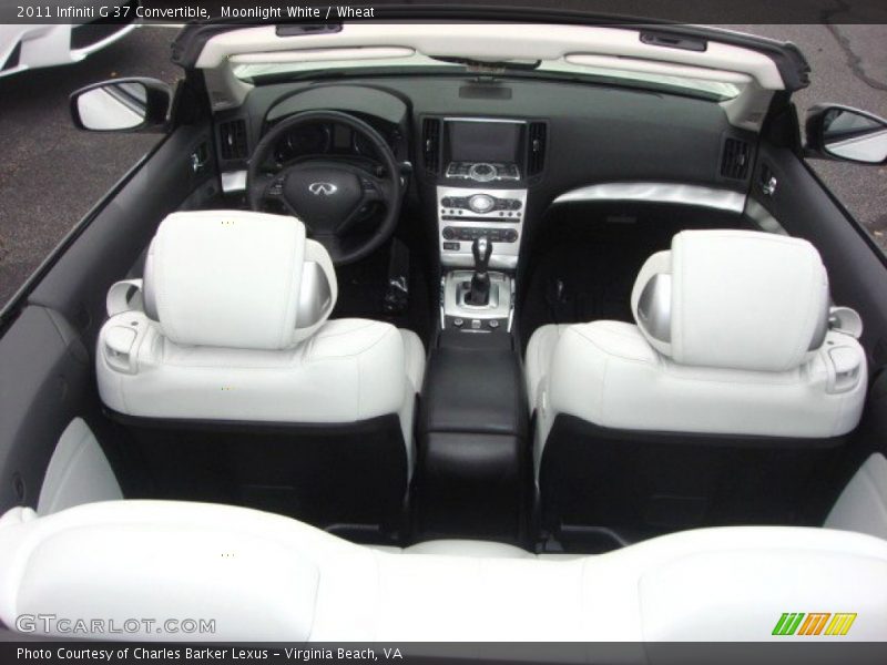 Moonlight White / Wheat 2011 Infiniti G 37 Convertible