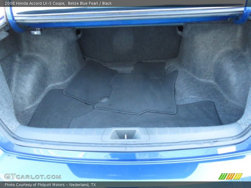 Belize Blue Pearl / Black 2008 Honda Accord LX-S Coupe