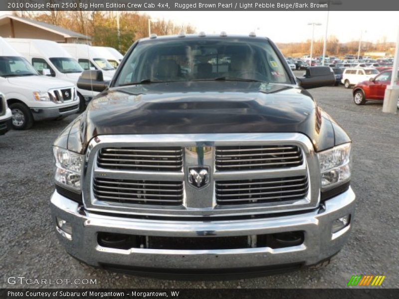 Rugged Brown Pearl / Light Pebble Beige/Bark Brown 2010 Dodge Ram 2500 Big Horn Edition Crew Cab 4x4