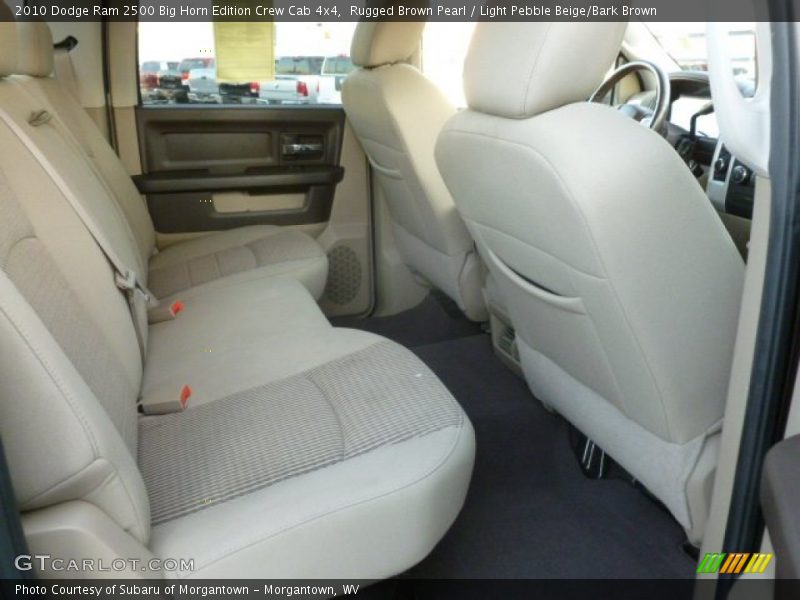 Rugged Brown Pearl / Light Pebble Beige/Bark Brown 2010 Dodge Ram 2500 Big Horn Edition Crew Cab 4x4