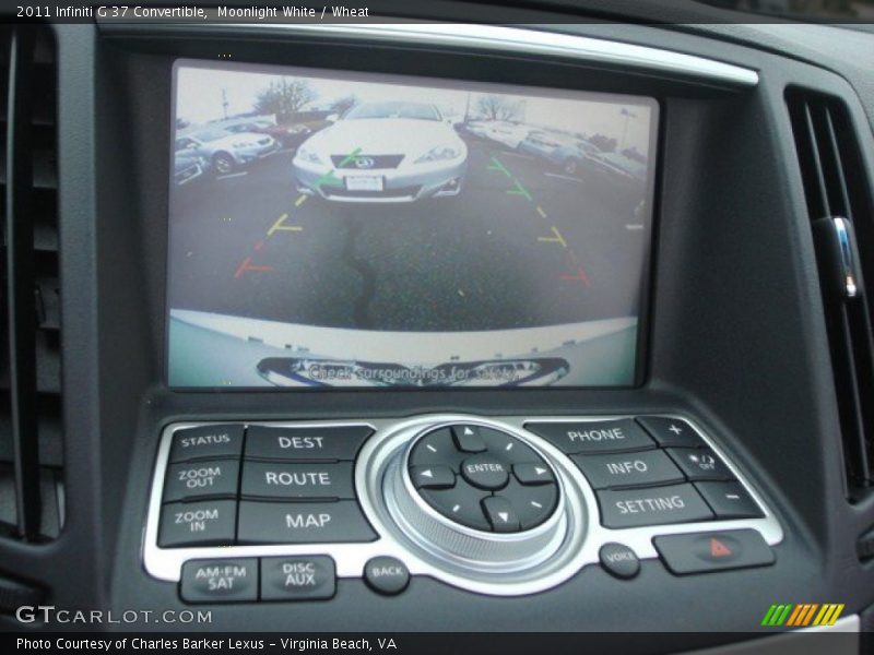Moonlight White / Wheat 2011 Infiniti G 37 Convertible