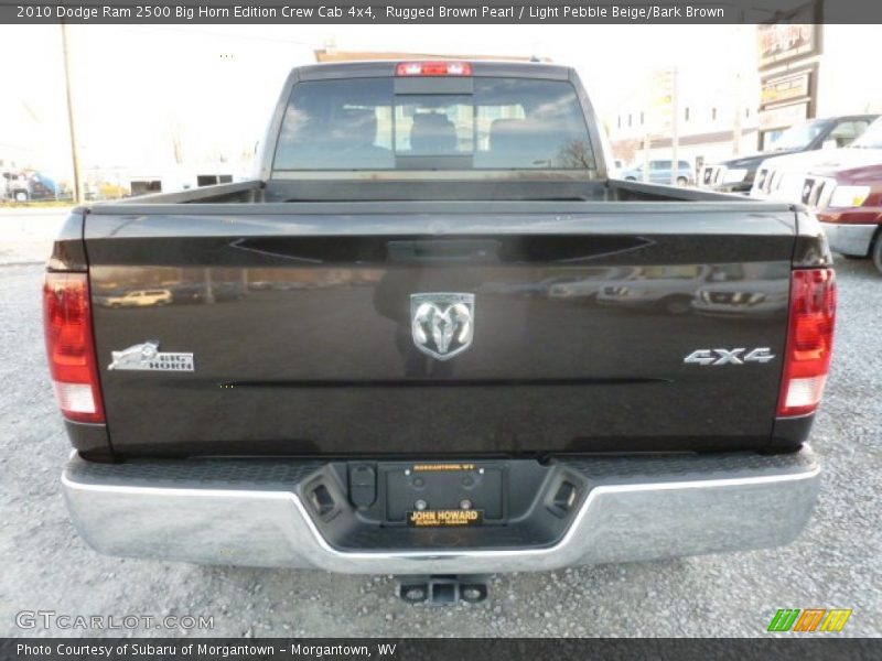 Rugged Brown Pearl / Light Pebble Beige/Bark Brown 2010 Dodge Ram 2500 Big Horn Edition Crew Cab 4x4