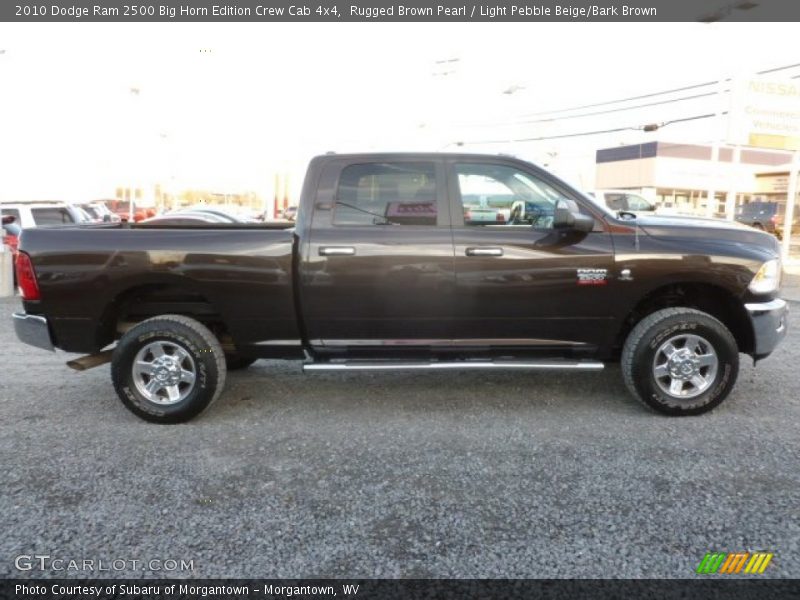 Rugged Brown Pearl / Light Pebble Beige/Bark Brown 2010 Dodge Ram 2500 Big Horn Edition Crew Cab 4x4