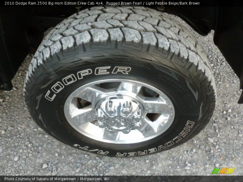 Rugged Brown Pearl / Light Pebble Beige/Bark Brown 2010 Dodge Ram 2500 Big Horn Edition Crew Cab 4x4