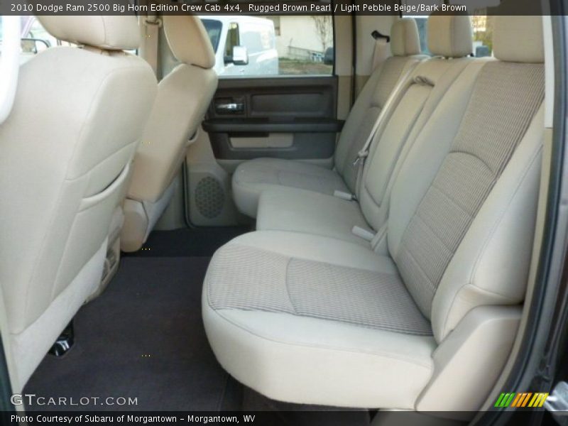 Rugged Brown Pearl / Light Pebble Beige/Bark Brown 2010 Dodge Ram 2500 Big Horn Edition Crew Cab 4x4