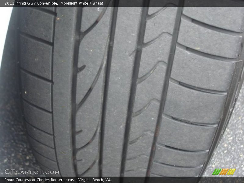Moonlight White / Wheat 2011 Infiniti G 37 Convertible