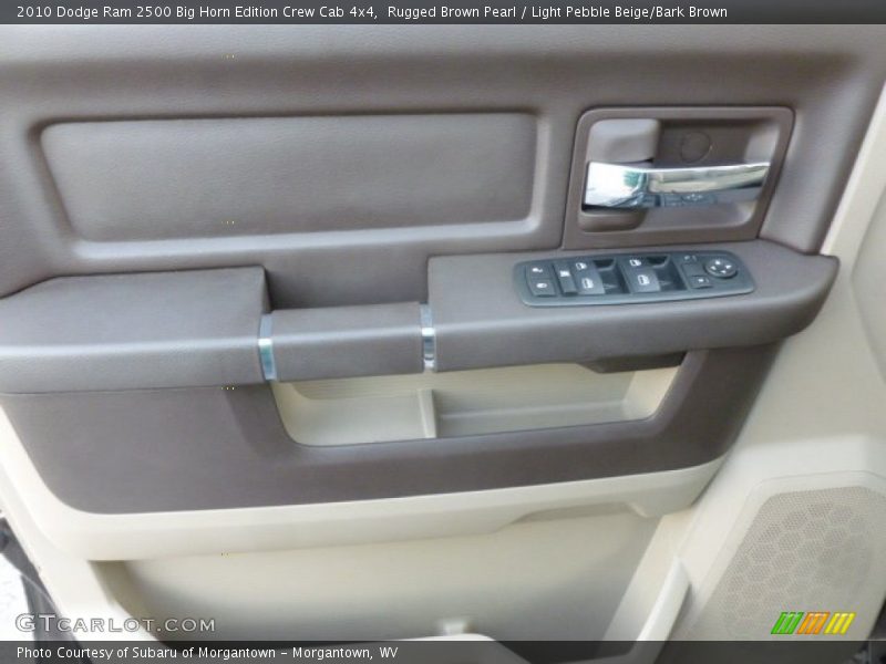 Rugged Brown Pearl / Light Pebble Beige/Bark Brown 2010 Dodge Ram 2500 Big Horn Edition Crew Cab 4x4