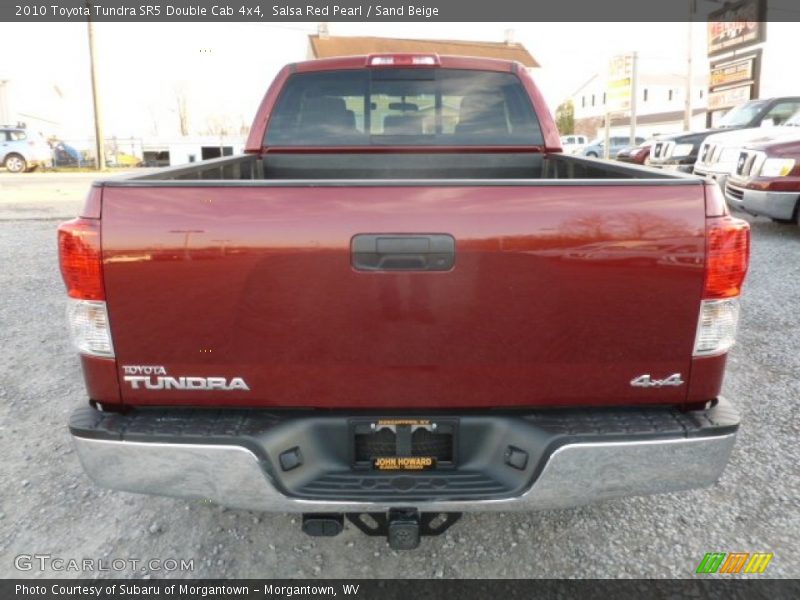 Salsa Red Pearl / Sand Beige 2010 Toyota Tundra SR5 Double Cab 4x4