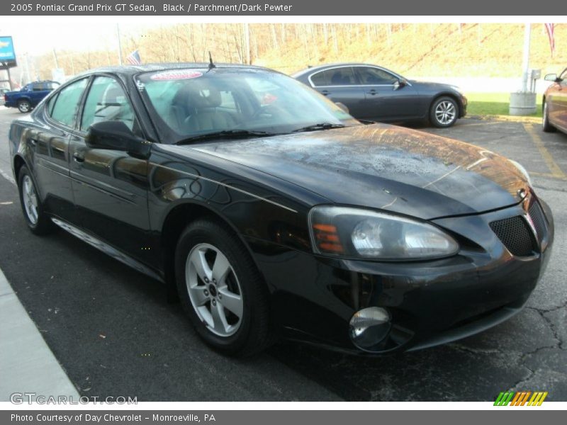 Black / Parchment/Dark Pewter 2005 Pontiac Grand Prix GT Sedan