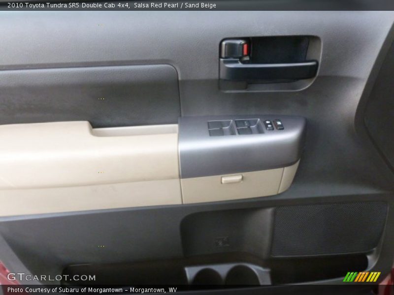 Salsa Red Pearl / Sand Beige 2010 Toyota Tundra SR5 Double Cab 4x4