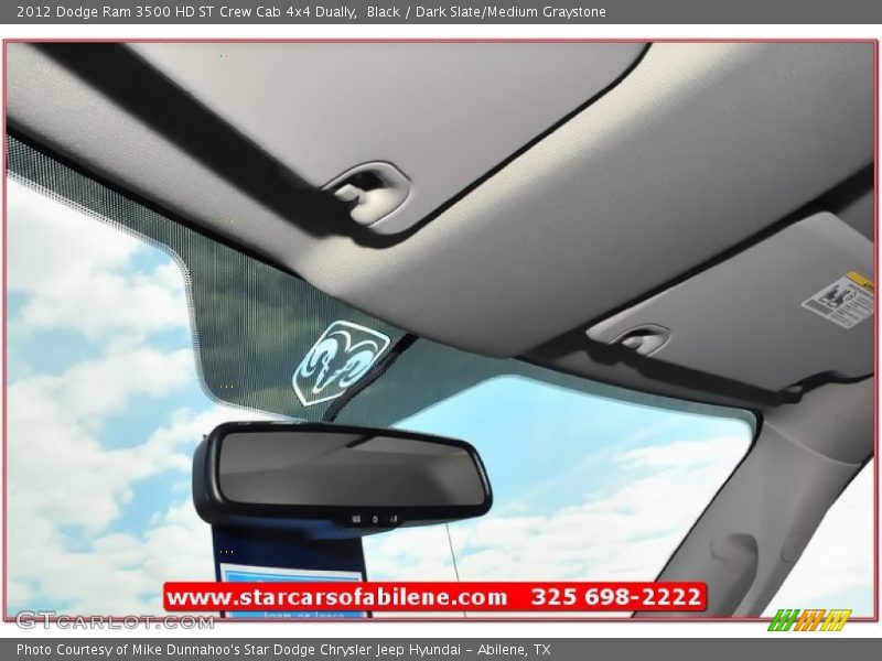 Black / Dark Slate/Medium Graystone 2012 Dodge Ram 3500 HD ST Crew Cab 4x4 Dually
