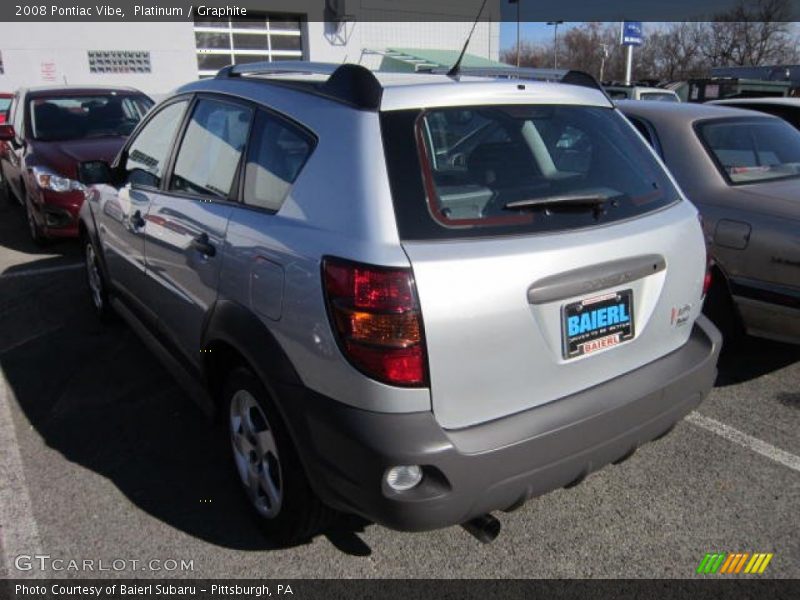 Platinum / Graphite 2008 Pontiac Vibe