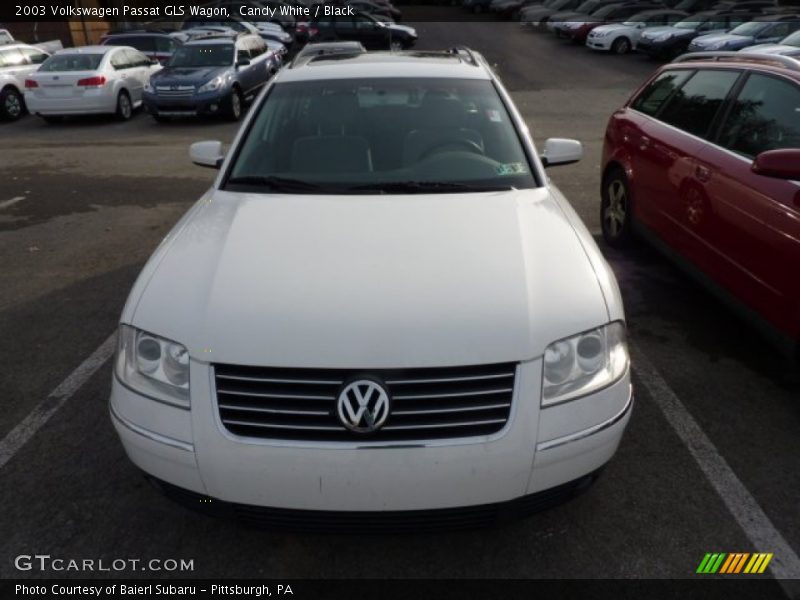 Candy White / Black 2003 Volkswagen Passat GLS Wagon