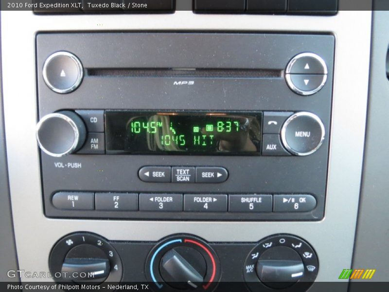 Tuxedo Black / Stone 2010 Ford Expedition XLT
