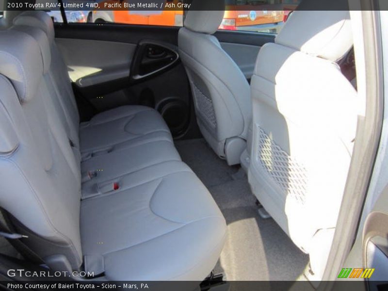 Pacific Blue Metallic / Ash Gray 2010 Toyota RAV4 Limited 4WD