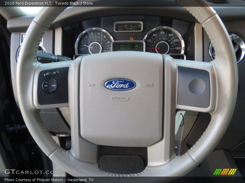 Tuxedo Black / Stone 2010 Ford Expedition XLT