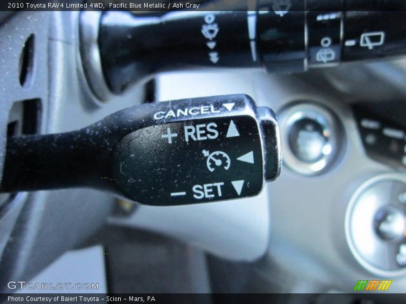 Pacific Blue Metallic / Ash Gray 2010 Toyota RAV4 Limited 4WD