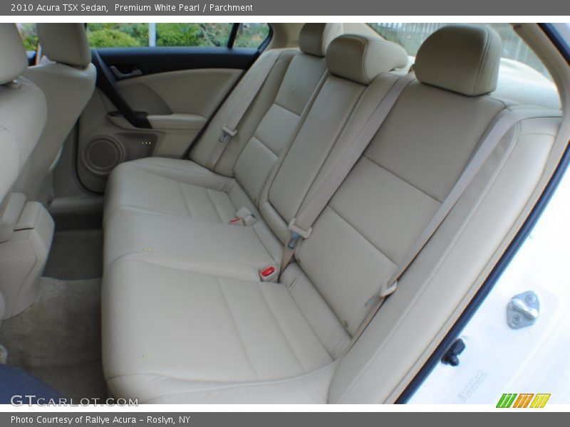 Premium White Pearl / Parchment 2010 Acura TSX Sedan