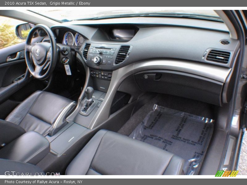 Grigio Metallic / Ebony 2010 Acura TSX Sedan