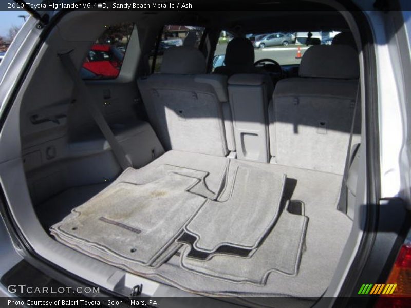 Sandy Beach Metallic / Ash 2010 Toyota Highlander V6 4WD