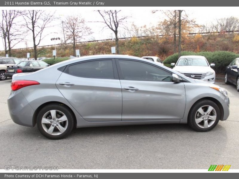Titanium Gray Metallic / Gray 2011 Hyundai Elantra GLS