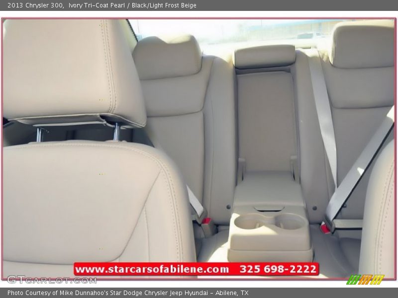 Ivory Tri-Coat Pearl / Black/Light Frost Beige 2013 Chrysler 300