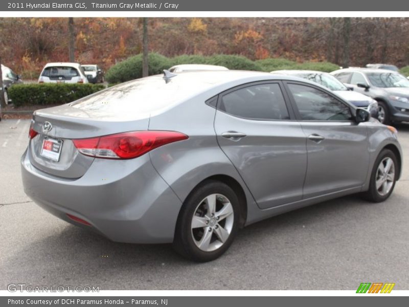 Titanium Gray Metallic / Gray 2011 Hyundai Elantra GLS