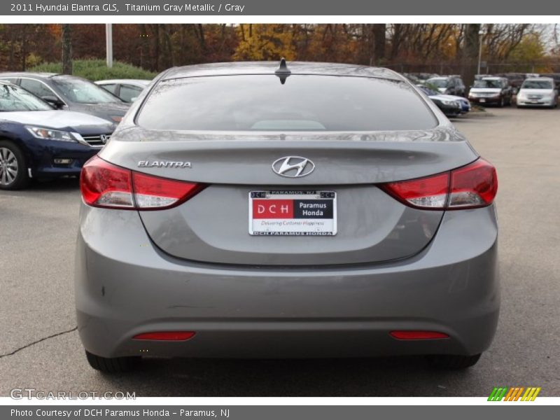 Titanium Gray Metallic / Gray 2011 Hyundai Elantra GLS
