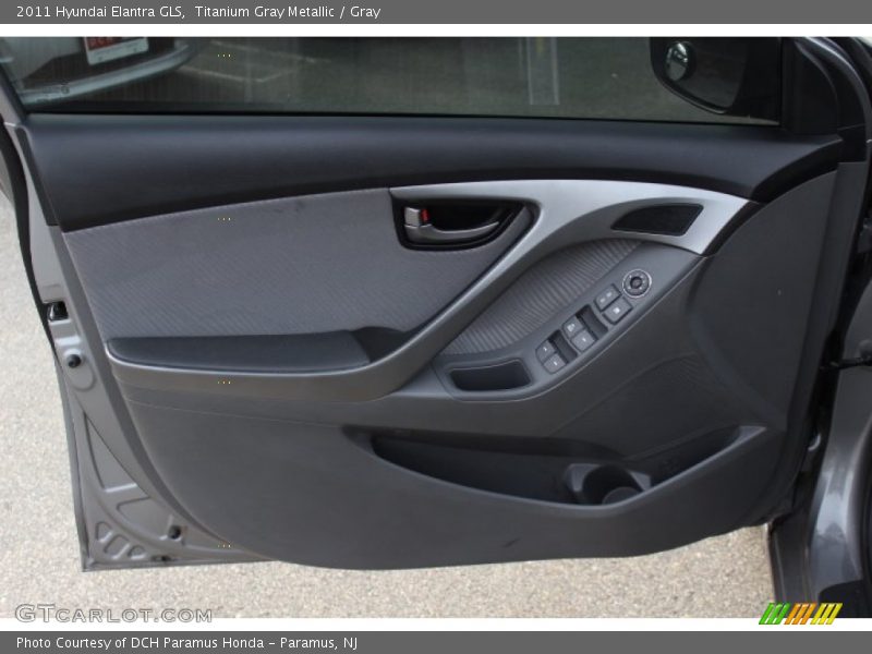 Titanium Gray Metallic / Gray 2011 Hyundai Elantra GLS